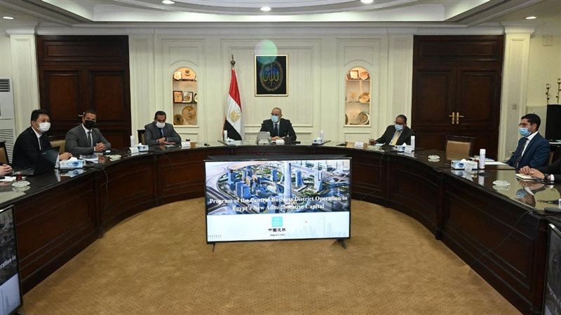 اجتماع وزير الإسكان