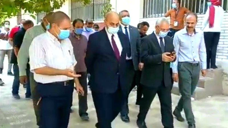 جانب من متابعة اختبارات