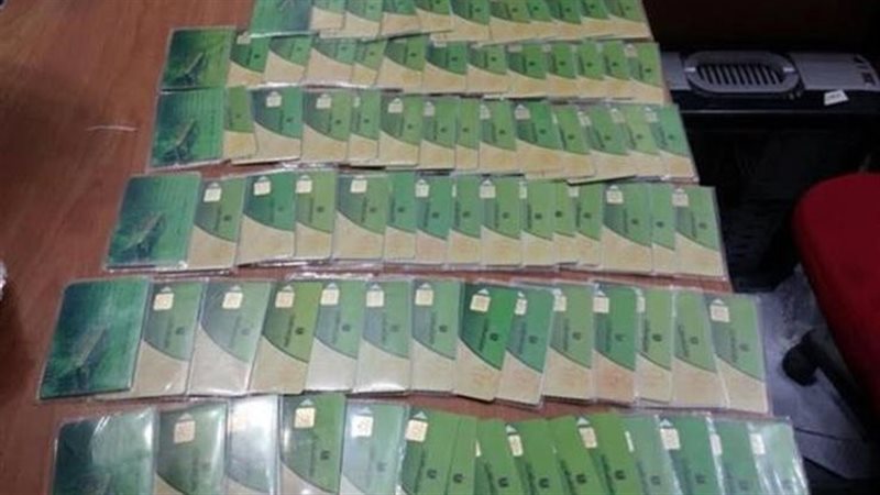تجميع البطاقات التموينية
