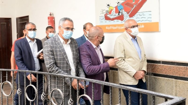 جولة رئيس جامعة المنصورة