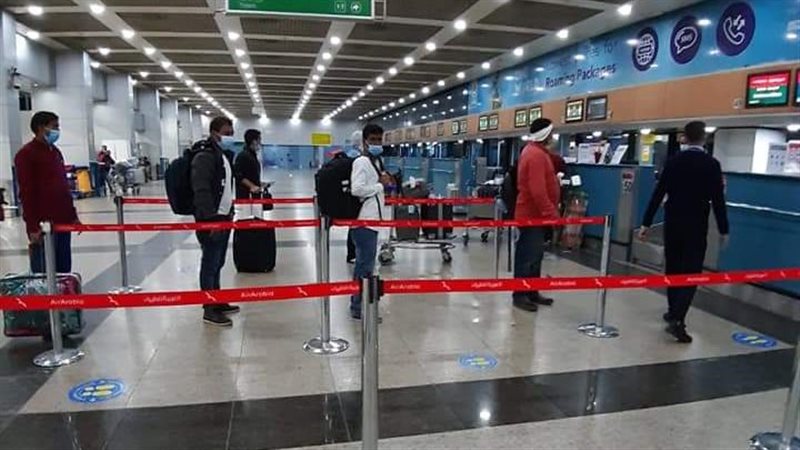 المسافرين بمطار القاهرة