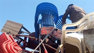 التحفظ على 9 تكاتك وإزالة 131 حالة إشغال طريق بالشرقية 
