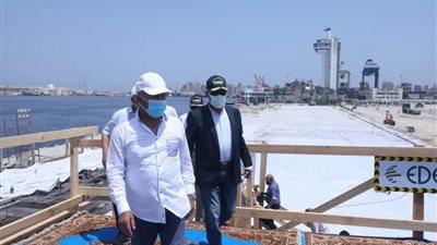 كامل الوزير يتابع تنفيذ مشروعات جديدة بميناء الإسكندرية