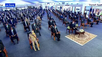 تفاصيل افتتاح السيسي عددا من المشروعات السكنية المتنوعة من مدينة بدر