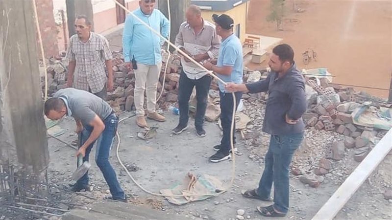 حملة إزالة بأسيوط