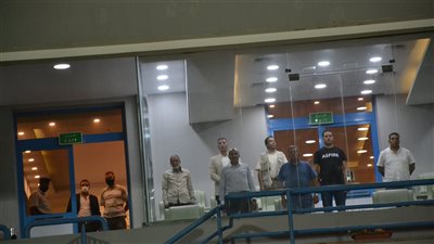 وزير قطاع الأعمال يدعم غزل المحلة قبل مباراة سيراميكا | صور 