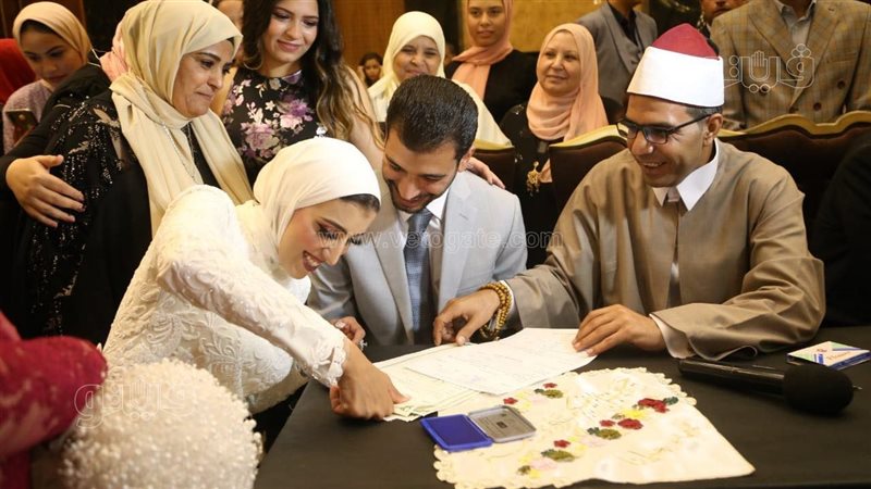 عقد قران جيانا فاروق
