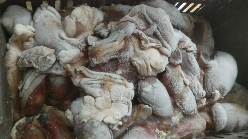 ضبط لحوم غير صالحة