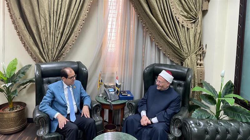 لقاء رئيس دينية الشيوخ