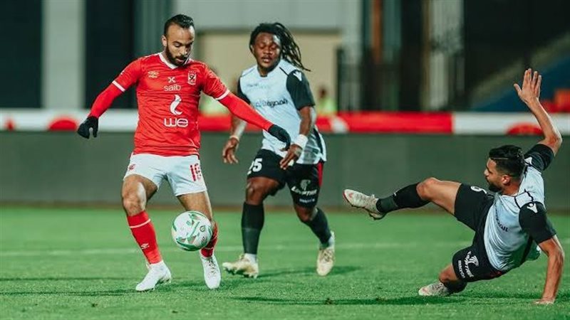 جانب من مباراة الأهلي