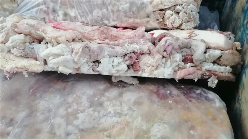 ضبط لحوم فاسدة بالجيزة