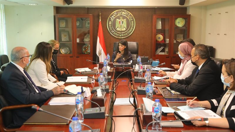 وزيرة التعاون الدولي