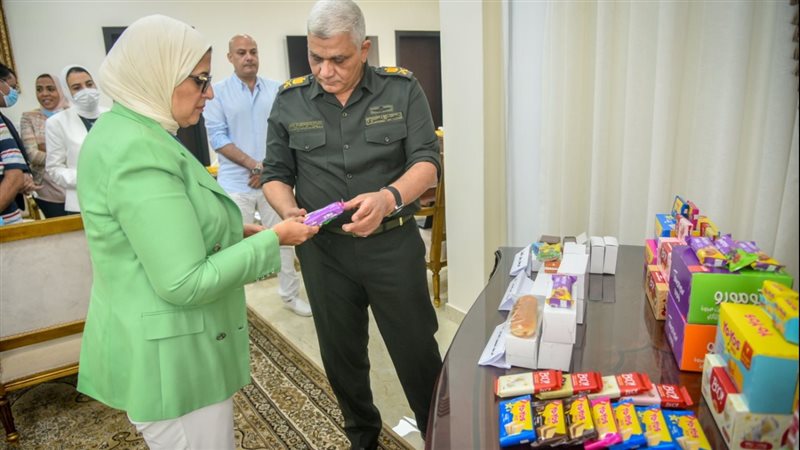 جانب من تفقد منتجات