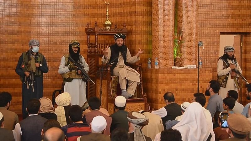 صلاة الجمعة فى أفغانستان