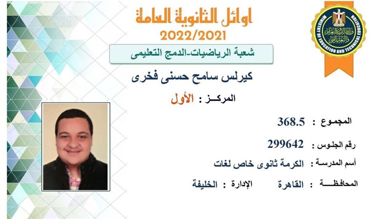  كيرلس سامح حسني