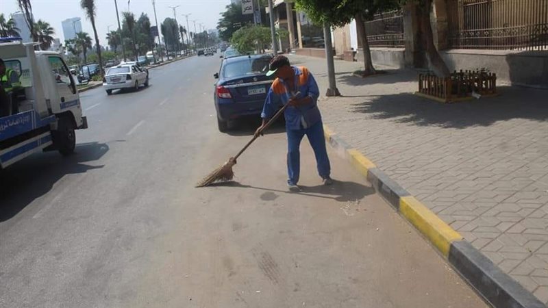 حملة نظافة في الجيزة
