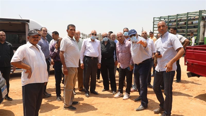 محافظ الجيزة يتفقد