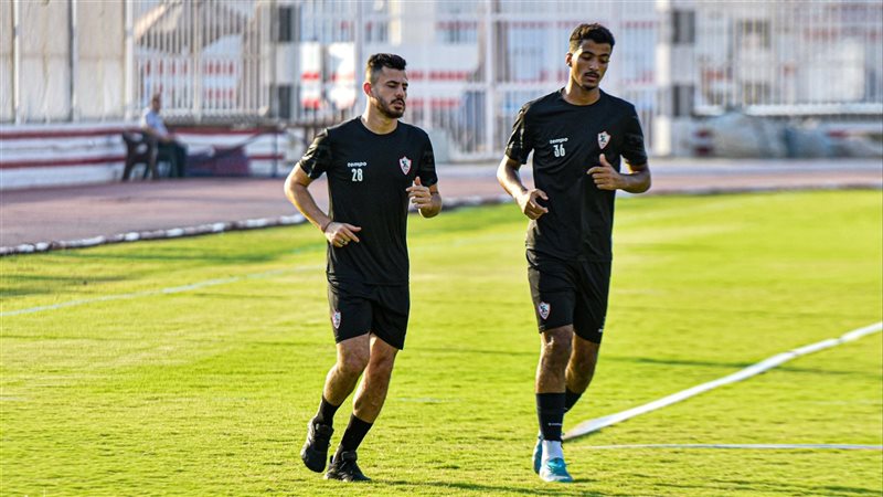 لاعبي فريق الزمالك