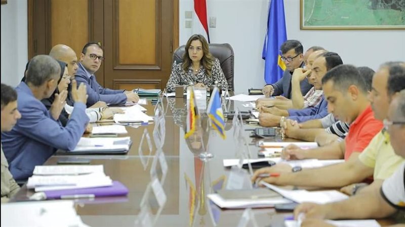 محافظ دمياط تجتمع