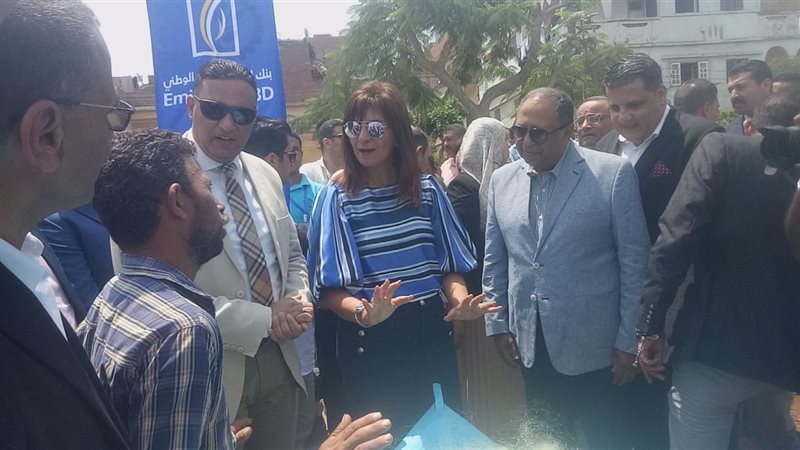 محافظ الدقهلية ووزيرة