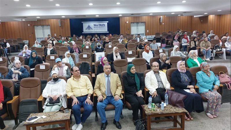 رئيس جامعة بنها يفتتح