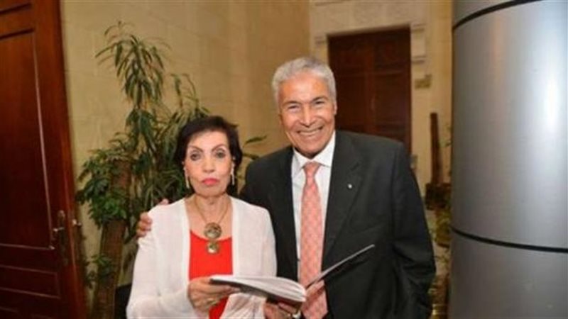  رجاء حسين وطليقها