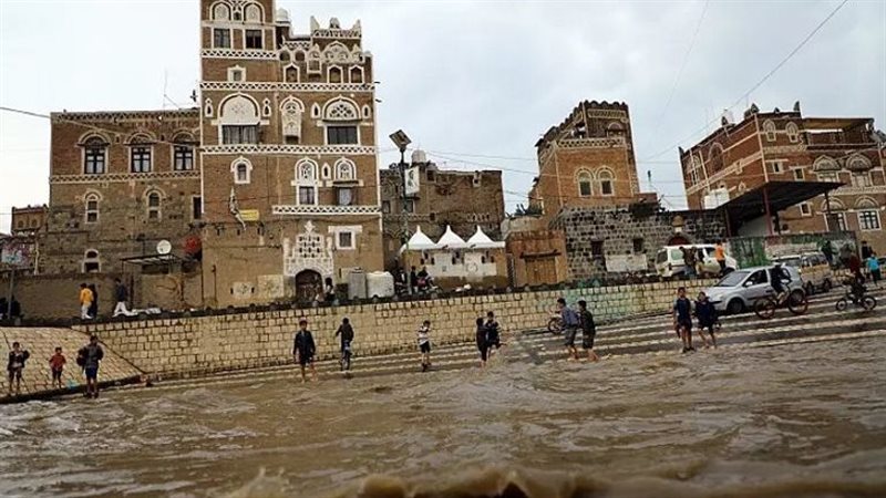 السيول في اليمن