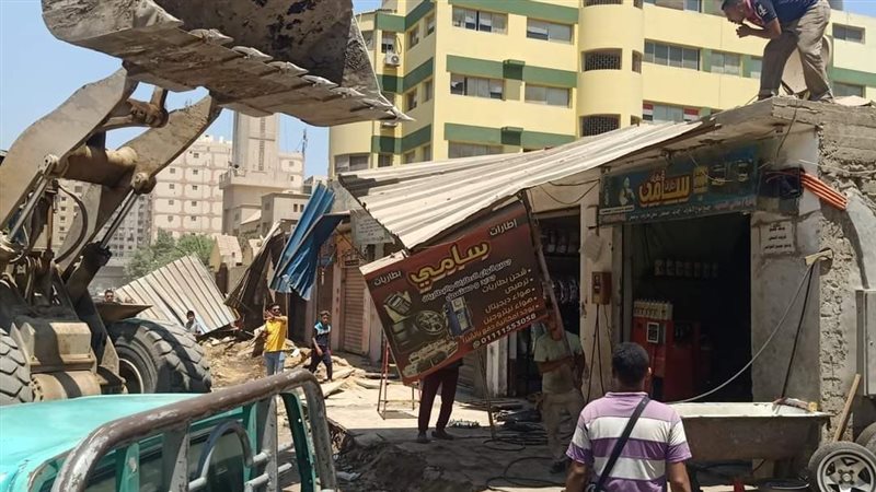 حملة إشغالات بالجيزة