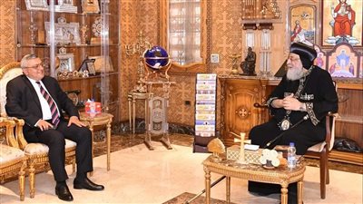 البابا تواضروس يستقبل سفير إرمينيا في مصر