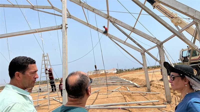وزيرة البيئة تتابع