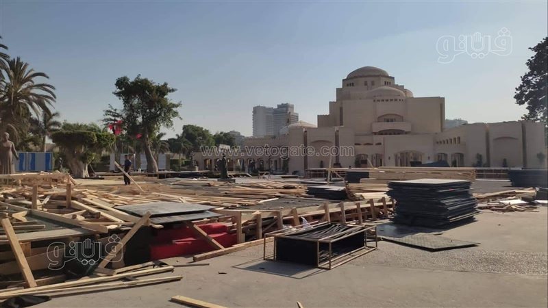 تجديد مسرح النافورة