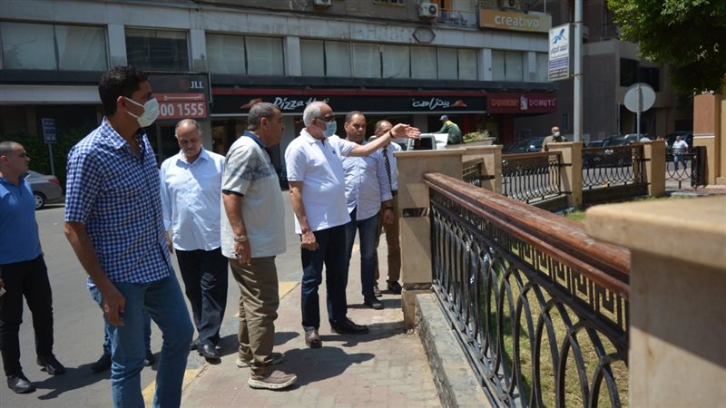 محافظ الجيزة يتفقد