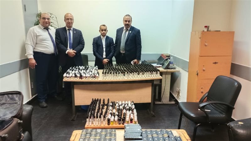 المضبوطات بحوزة جمارك