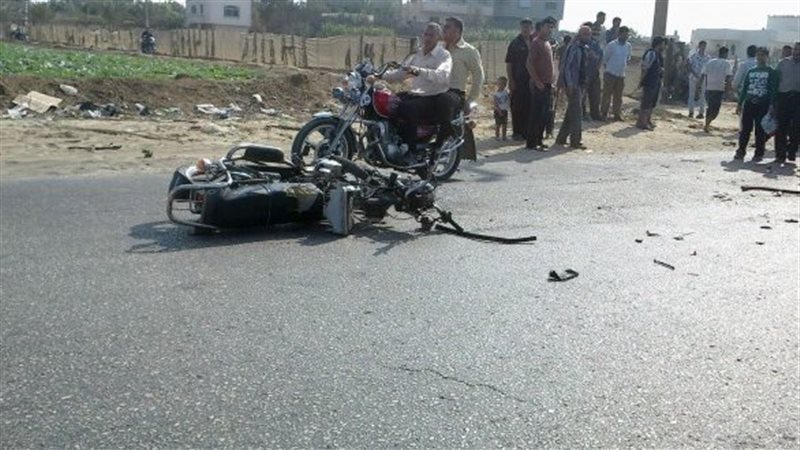  انقلاب دراجة نارية