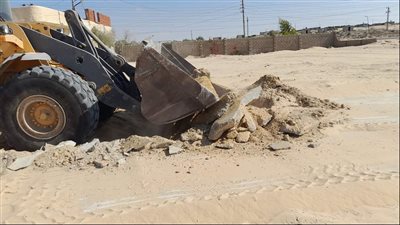  بدء الموجة الـ20 لإزالة التعديات على أراضى الدولة بالعريش