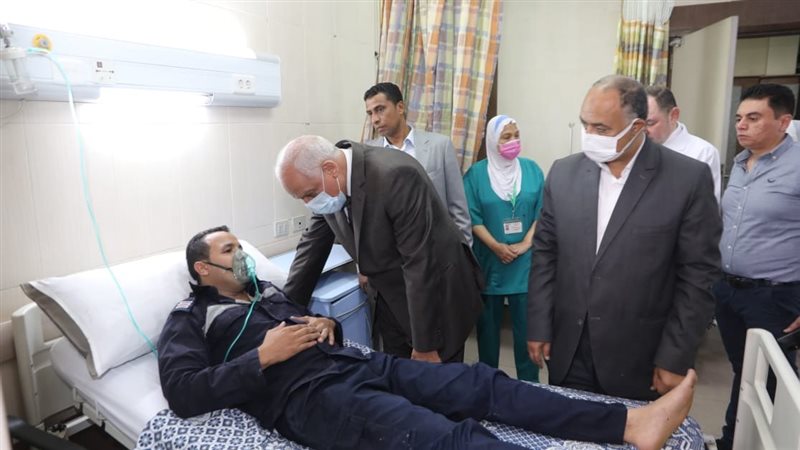 محافظ الجيزة يزور