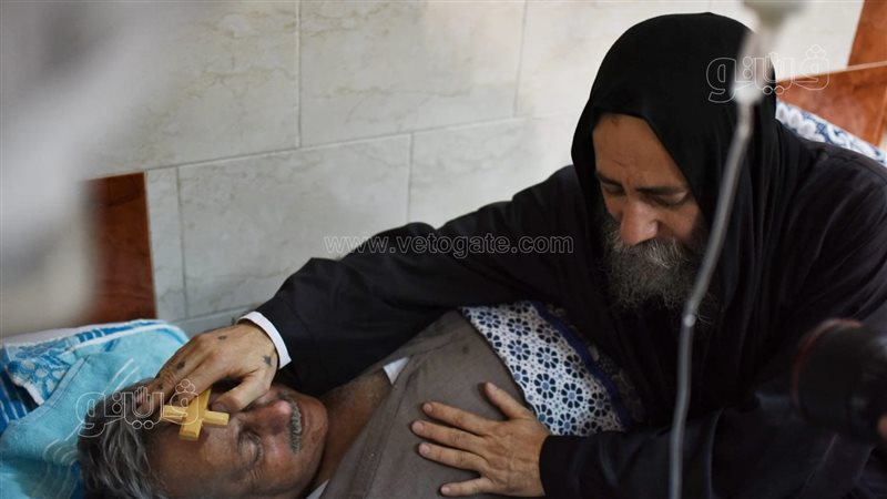 مصابين حريق ابو سيفين