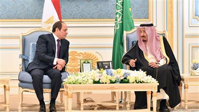  الرئيس السيسي يهنئ ملك السعودية بذكرى يوم التأسيس