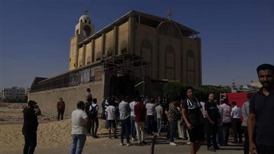 كاميرات المراقبة تحل اللغز.. الأرثوذكسية تكشف سبب حريق كنيسة المنيا الجديدة 