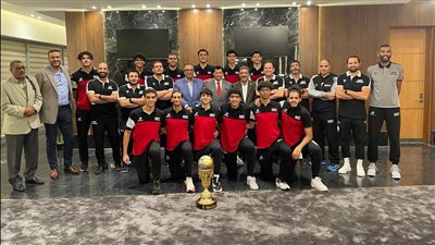 بعد التأهل لكأس العالم.. وزير الرياضة يستقبل بعثة منتخب شباب وشابات السلة