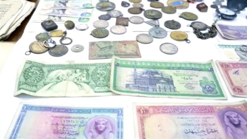 الآثار المضبوطة 