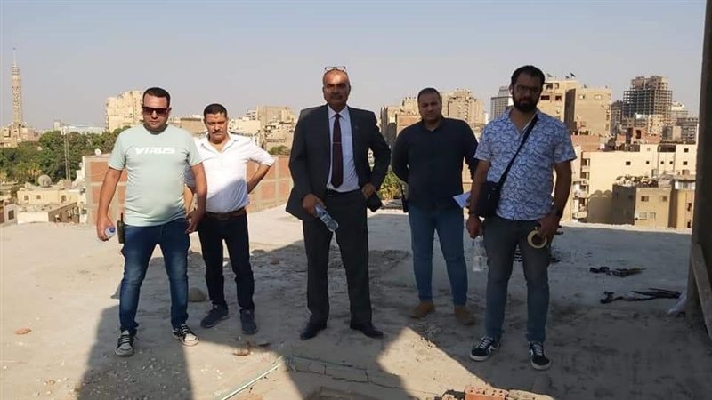 رئيس حي الدقي ينفذ