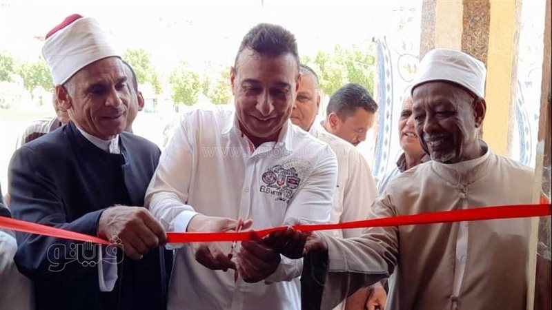 افتتاح مسجد فى اسوان