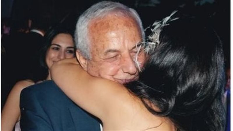 ريا أبي راشد مع والدها
