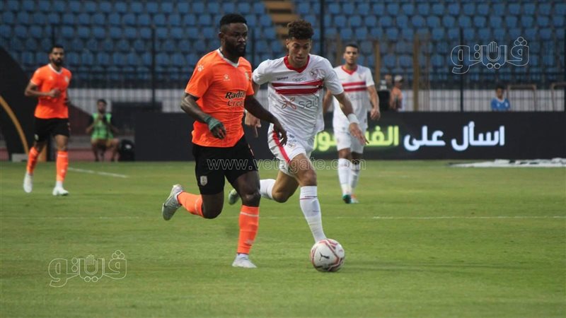 من مباراة الزمالك