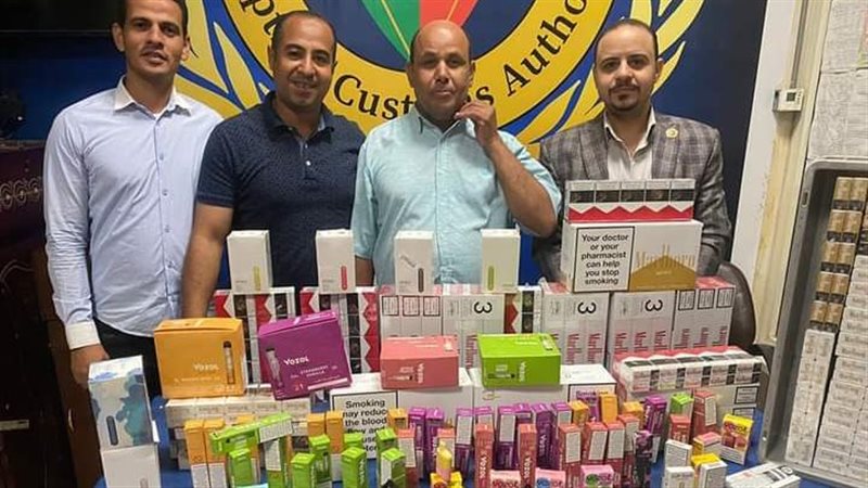 المضبوطات بحوزة رجال