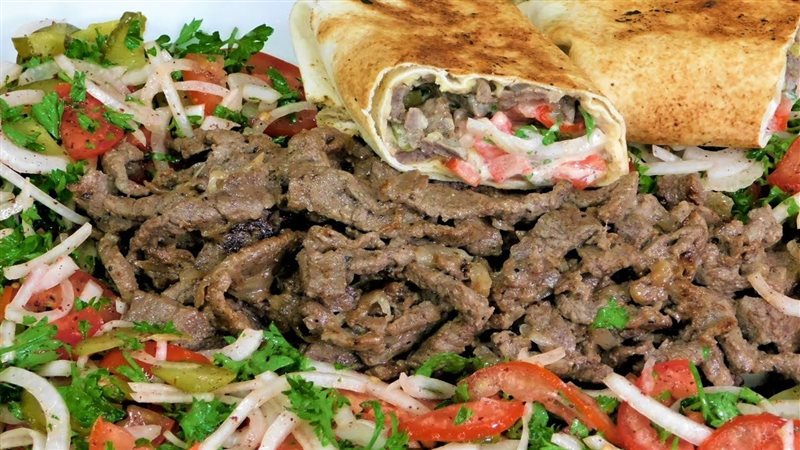 شاورما اللحمة