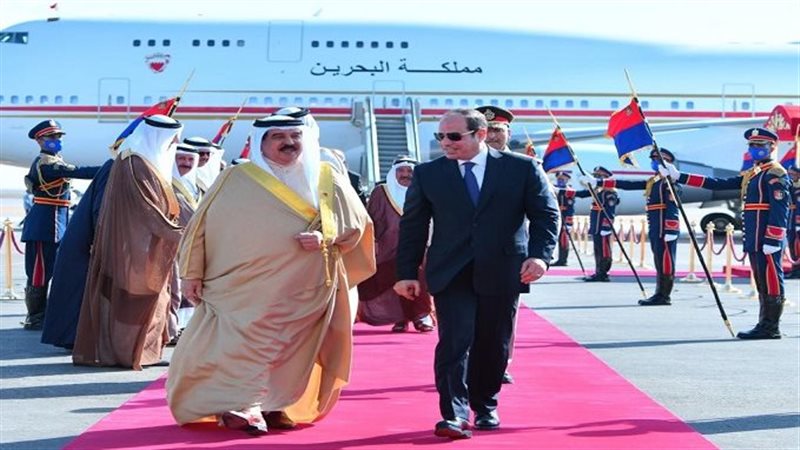 الرئيس السيسي وملك