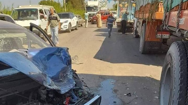 حادث انقلاب سيارة