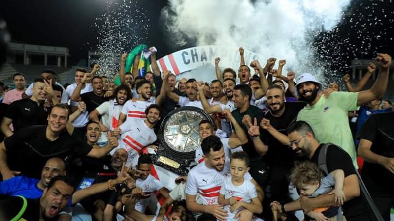 تتويج الزمالك ببطولة